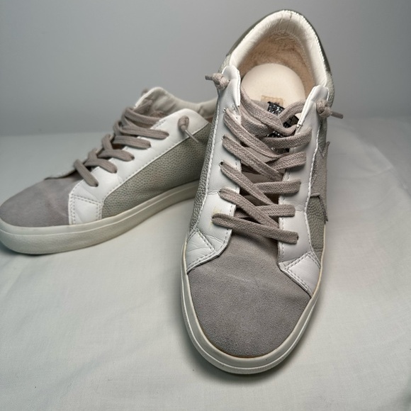 Vintage Havana Shoes - Vintage Havana Flair Silver Multi Gray and White Sneakers size 9